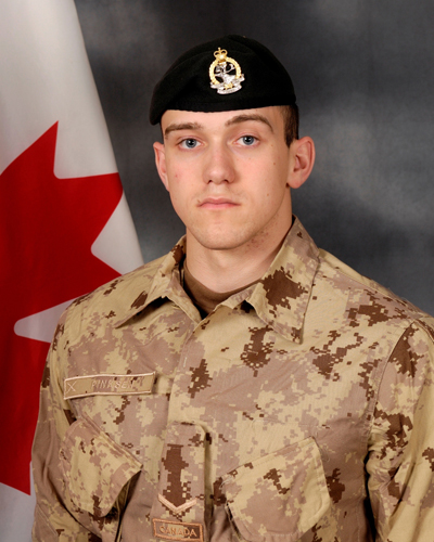 Corporal/Caporal Brian Pinksen Corporal/Caporal Brian Pinksen