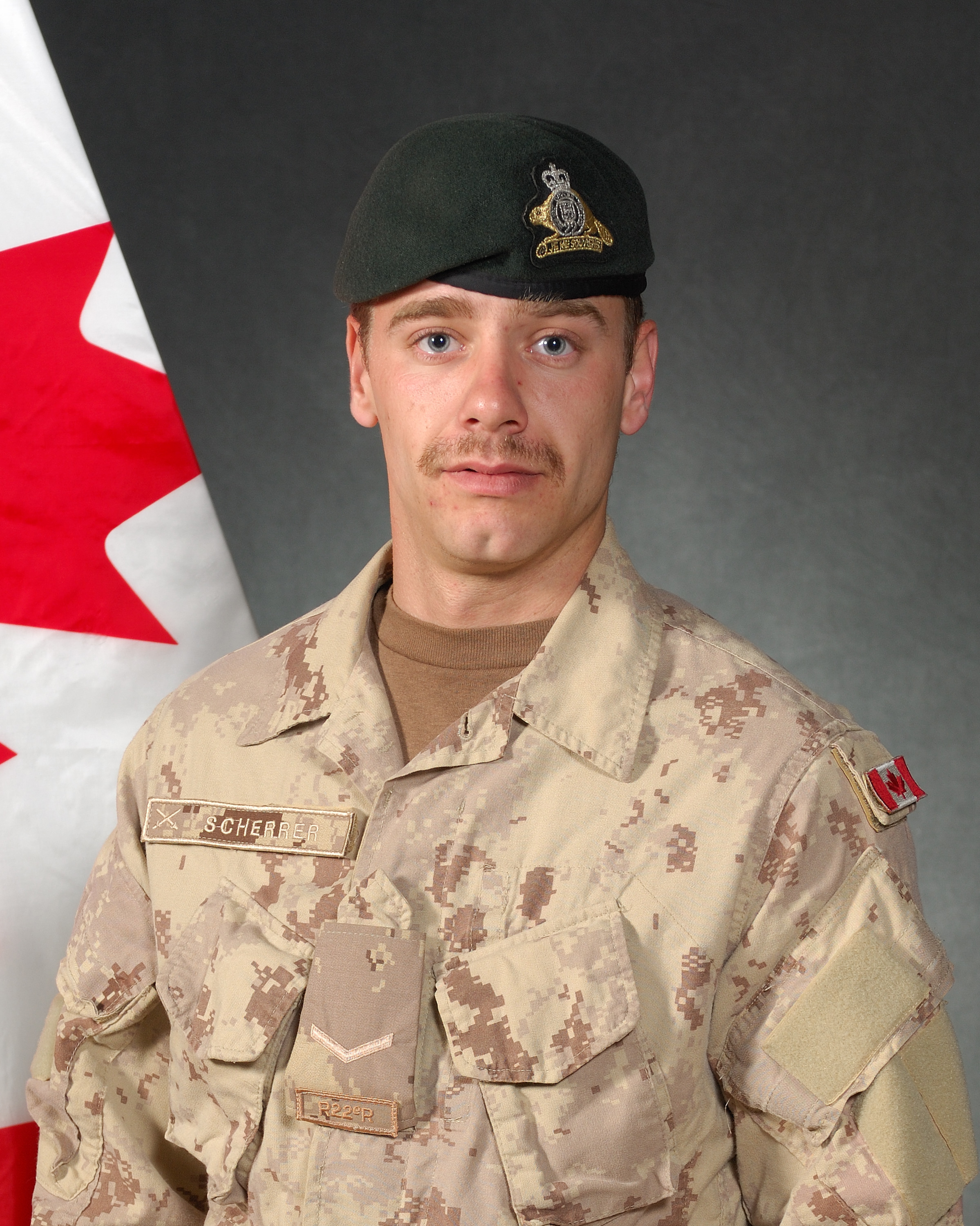 Corporal/Caporal Yannick Scherrer Corporal/Caporal Yannick Scherrer